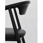 Mattiazzi MC21 Leva chair, black - black leather
