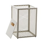 Maze The Cube side table, egg shell