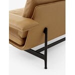 &Tradition Meantime AV30 2-Sitzer Sofa, warm black - cognac Noble Leder, extrabild