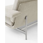 &Tradition Meantime AV31 3-seater sofa, polished aluminium - beige Ecriture 0210, extra image
