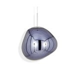 Tom Dixon Melt LED-Pendelleuchte, Rauchgrau