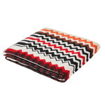 Missoni Home Asciugamano Best, 100 x 150 cm, 156 rosso multicolore, immagine extra