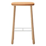 Møbel Copenhagen Cuba Barhocker, 77 cm, Eiche geölt - Cognacleder, extrabild