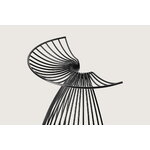 Møbel Copenhagen Angel bar stool, black, extra image