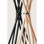 Møbel Copenhagen Coat standing coat rack, white oiled ash - polished aluminium, extra image