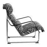Yrjö Kukkapuro Remmi lounge chair, chrome - Artek Zebra