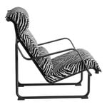 Yrjö Kukkapuro Remmi lounge chair, black - Artek Zebra