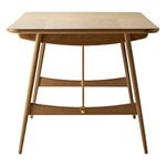 Carl Hansen & Søn BM1160 Hunt Hunting sman dining table, oiled oak - brass