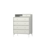 Montana Furniture Cassettiera Keep, gambe Snow - 09 Nordic