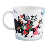 Moomin Arabia Mug Moomin, Ski Jumping