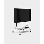 Pedestal Moon Tray shelf, chrome, extra image