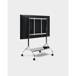 Pedestal Moon Tray shelf, chrome, extra image