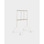 Pedestal Mobile TV Moon Rollin' Tall, perla, immagine extra