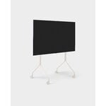 Pedestal Mobile TV Moon Rollin' Tall, perla, immagine extra
