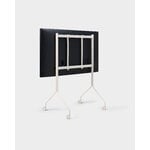 Pedestal Mobile TV Moon Rollin' Tall, perla, immagine extra