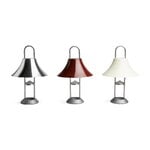 HAY Mousqueton bärbar bordslampa, iron red