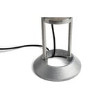 HAY Mousqueton Portable table lamp, brushed stainless steel