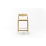 Karimoku Case N-BS01 Barhocker, niedrig 66,5 cm, lackierte Eiche, extrabild