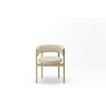 Karimoku Case N-SC01 side chair, lacquered oak - greige Vidar 4 0222, extra image