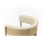Karimoku Case N-SC01 side chair, lacquered oak - greige Vidar 4 0222, extra image