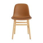 Normann Copenhagen Sedia Form, rovere - pelle Ultra brandy, vista 3