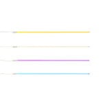 HAY Neon Tube Slim LED valoputki, 120 cm, keltainen