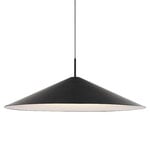 New Works Lampada a sospensione Brolly, 90 cm, nero anodizzato