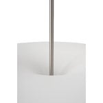 New Works Kantarell pendant lamp, 55 cm, nickel - white, extra image