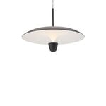 New Works Lámpara colgante Kantarell, 55 cm, negro - blanco, imagen extra