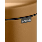 Brabantia newIcon poljinroska-astia, 30 L, warm brass, tuotteen lisäkuva