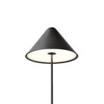 New Works Brolly portable table lamp, black steel