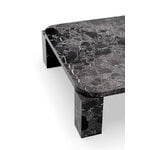 New Works Atlas coffee table, 82 x 82 cm, black marble