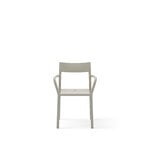 New Works May käsinojallinen tuoli, vaaleanharmaa