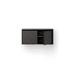 New Works New Works cabinet, low with doors, black ash, extra image