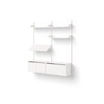 New Works New Works cabinet, low with doors, white, extra image