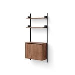New Works Armadio New Works, alto con porte, noce, immagine extra