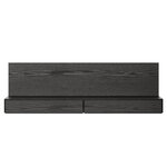 New Works Tana wall mounted media module, black stained oak, extra image