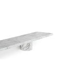 Normann Copenhagen Ripiano Sten, 120 cm, marmo bianco