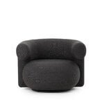 Normann Copenhagen Poltrona Burra Outdoor, girevole con ritorno, Natte castagno, immagine extra