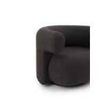 Normann Copenhagen Poltrona Burra Outdoor, girevole con ritorno, Natte castagno, immagine extra