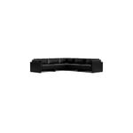 Normann Copenhagen Softy modular sofa, 6-seater, corner, Ultra 41599 black leather, extra image