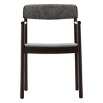 Normann Copenhagen Timb sillón, marrón - Hallingdal 368 gris oscuro, imagen extra