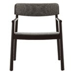 Normann Copenhagen Timb sillón lounge, marrón - Hallingdal 368 gris oscuro, imagen extra