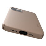 Nudient Thin Case for iPhone, clay beige