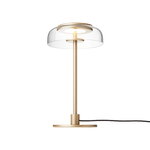 Nuura Petite lampe de table Blossi, Nordic gold - transparent