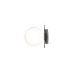 Nuura Liila 1 wall/ceiling lamp, small, silver - opal, extra image