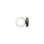 Nuura Liila 1 wall/ceiling lamp, small, dark bronze - opal, extra image