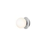 Nuura Liila 1 wall/ceiling lamp, small, silver - opal, extra image