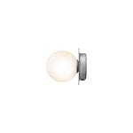 Nuura Liila 1 wall/ceiling lamp, small, silver - opal