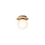 Nuura Liila 1 wall/ceiling lamp, small, Nordic gold - opal, extra image